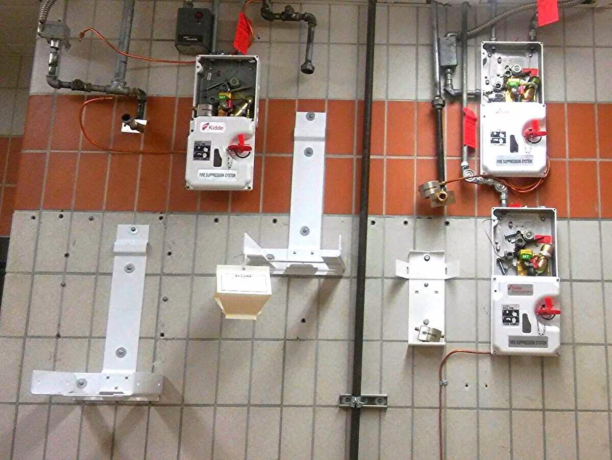 KIDDE WHDR WET CHEMICAL FIRE SYSTEM WHDR-260 WHDR-600 CYLINDER KITCHEN HOOD