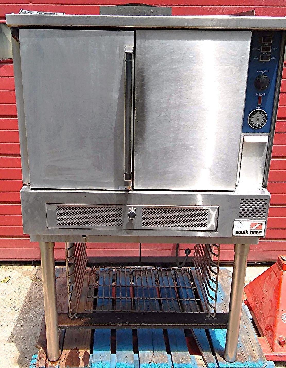 Perfect SOUTHBEND VS-10A NATURAL GAS CONVECTION OVEN & RACK WATCH VIDEO FREESHIP