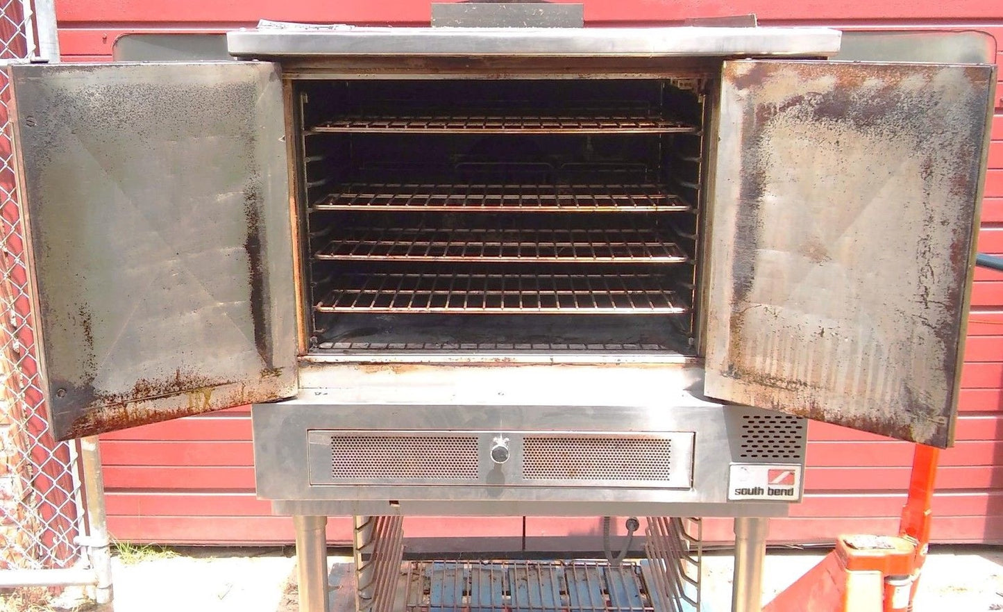 Perfect SOUTHBEND VS-10A NATURAL GAS CONVECTION OVEN & RACK WATCH VIDEO FREESHIP