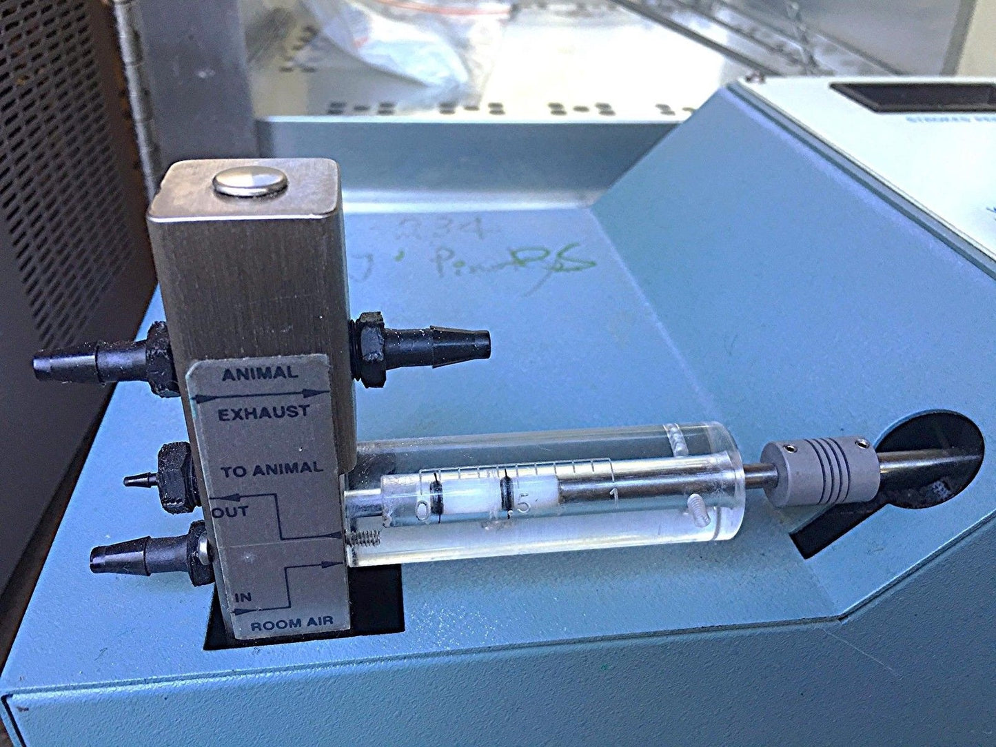 HARVARD RODENT VENTILATOR 683 0 - 1.0 cc WATCH VIDEO UNIT WORKING 100% PERFECT