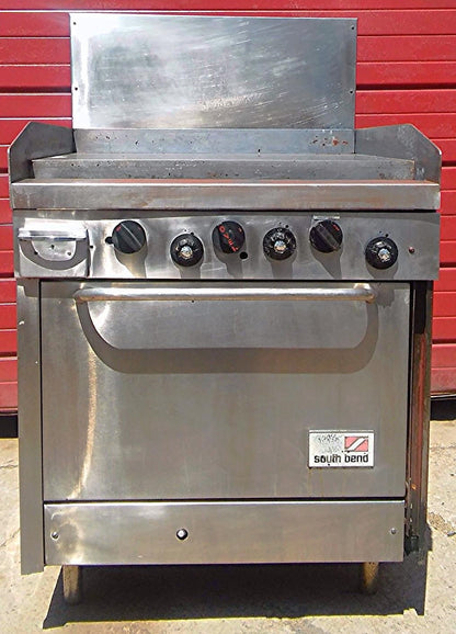 SOUTHBEND FLAT TOP GAS GRIDDLE COMMER RESTAURANT KITCHEN PLANCHA OVEN WATCHVIDEO