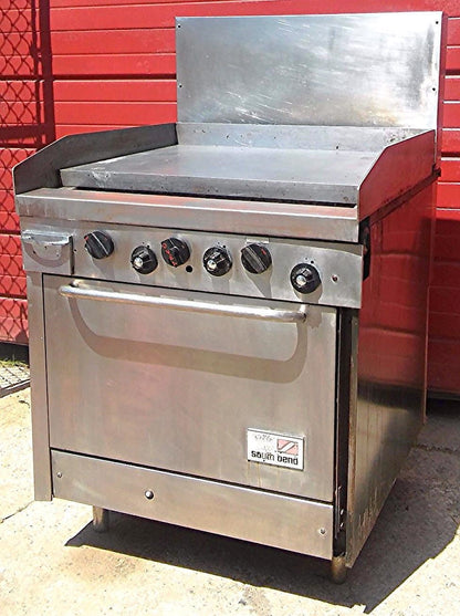SOUTHBEND FLAT TOP GAS GRIDDLE COMMER RESTAURANT KITCHEN PLANCHA OVEN WATCHVIDEO