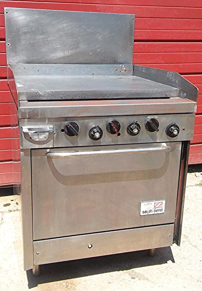 SOUTHBEND FLAT TOP GAS GRIDDLE COMMER RESTAURANT KITCHEN PLANCHA OVEN WATCHVIDEO