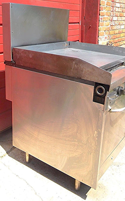 SOUTHBEND FLAT TOP GAS GRIDDLE COMMER RESTAURANT KITCHEN PLANCHA OVEN WATCHVIDEO