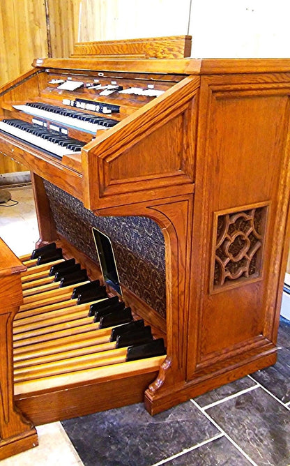 HAMMOND 820 ORGAN with ORIGINAL BENCH & MANUAL WATCH VIDEO OF THIS UNIT WORKING