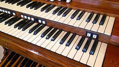 HAMMOND 820 ORGAN with ORIGINAL BENCH & MANUAL WATCH VIDEO OF THIS UNIT WORKING