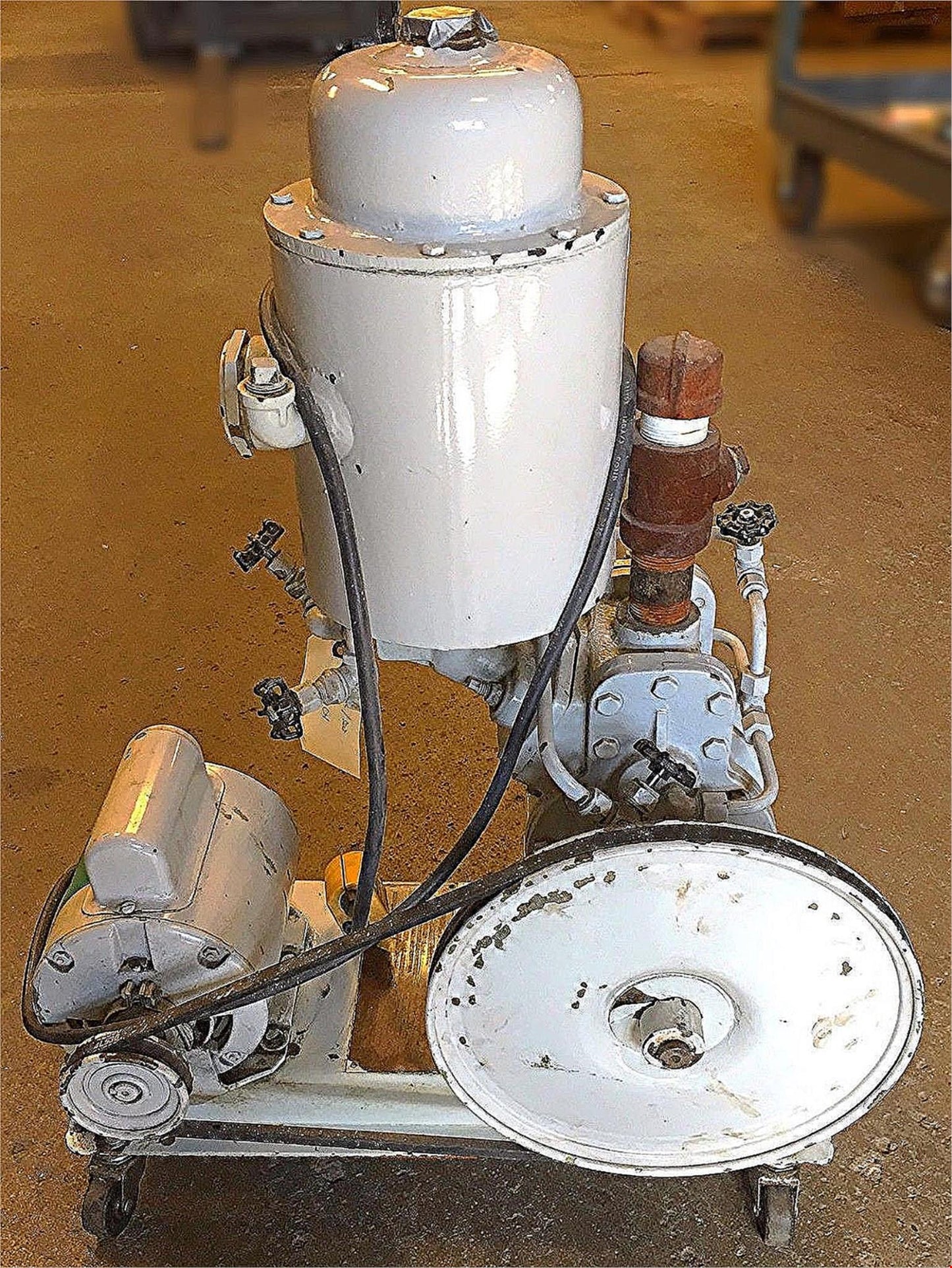 13CFM TUTHILL KINNEY POSITIVE DISPLACEMENT VACUUM PUMP KS-13 460RPM WATCH VIDEO