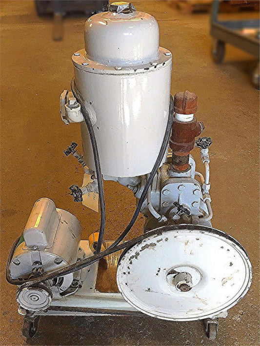 13CFM TUTHILL KINNEY POSITIVE DISPLACEMENT VACUUM PUMP KS-13 460RPM WATCH VIDEO