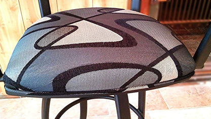 PAIR TEMPO TRENDLER SWIVEL STOOLs HIGH STOOLS TOP STUDIO DESIGN BAR HOME OFFICE