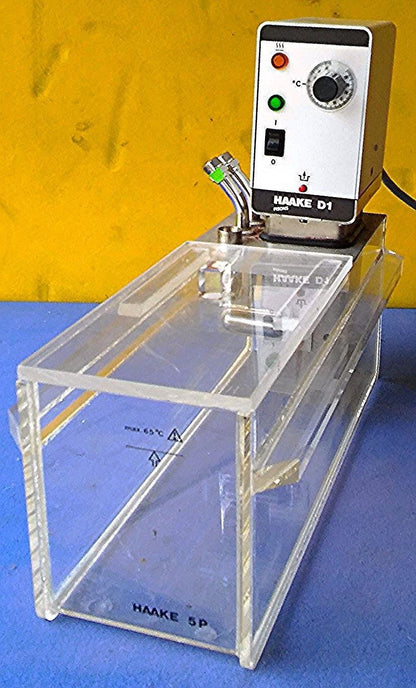HAAKE D1 TYPE: 001-3950 CIRCULATING HEATING with 5P WATER BATH WORKS PERFECTLY!!