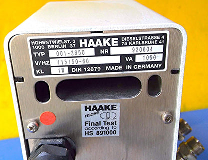 HAAKE D1 TYPE: 001-3950 CIRCULATING HEATING with 5P WATER BATH WORKS PERFECTLY!!