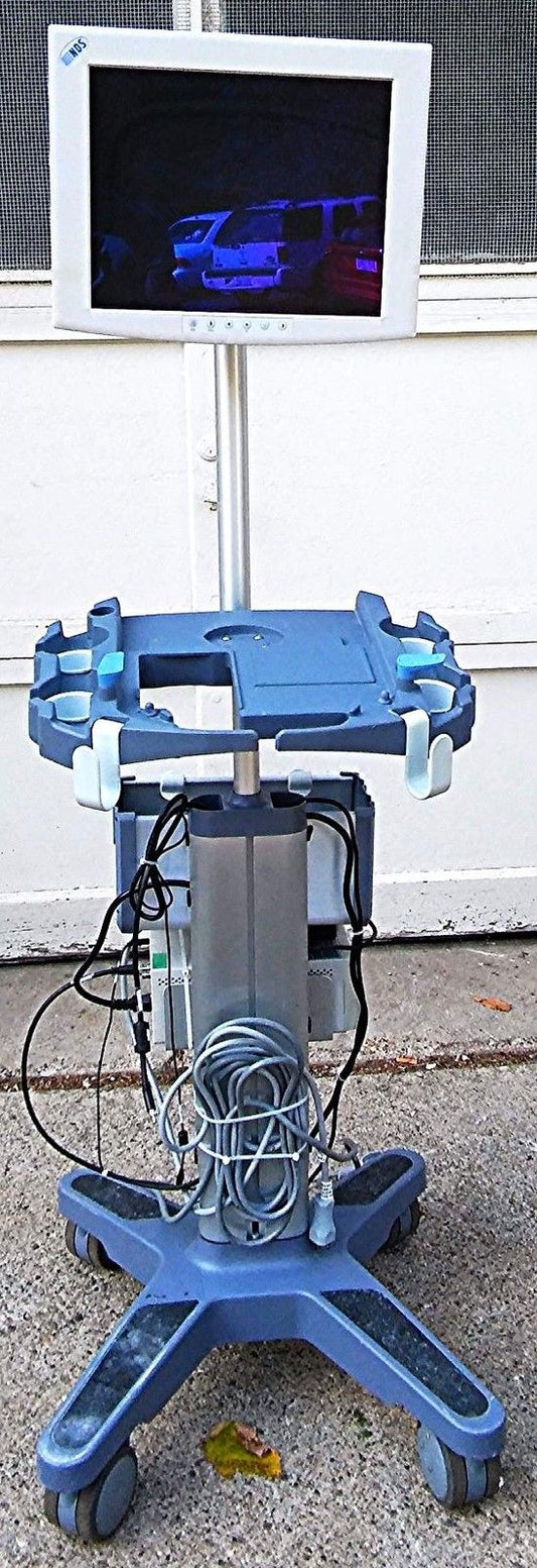 SONOSITE CART H-UNIVERSAL STAND CART MONITOR SONY UP-895MDW PRINTER & MINI-DOCK