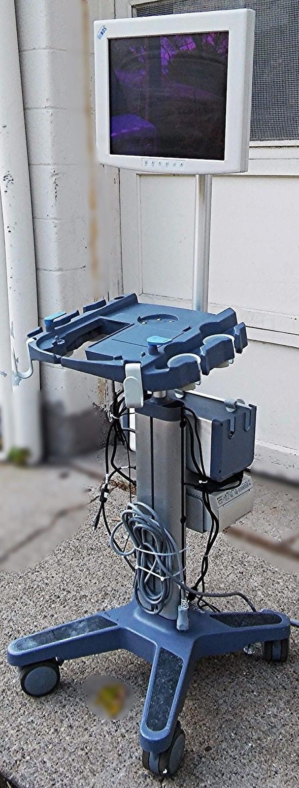 SONOSITE CART H-UNIVERSAL STAND CART MONITOR SONY UP-895MDW PRINTER & MINI-DOCK