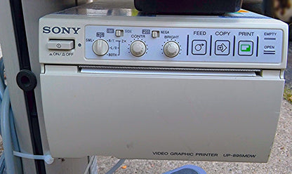 SONOSITE CART H-UNIVERSAL STAND CART MONITOR SONY UP-895MDW PRINTER & MINI-DOCK