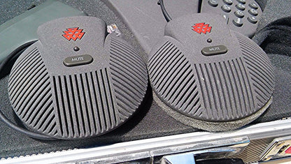 POLYCOM SOUNDSTATION EX H4170C CONFERENCE PHONE & CASE GUARANTEED WORK FREE SHIP