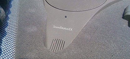 POLYCOM SOUNDSTATION EX H4170C CONFERENCE PHONE & CASE GUARANTEED WORK FREE SHIP