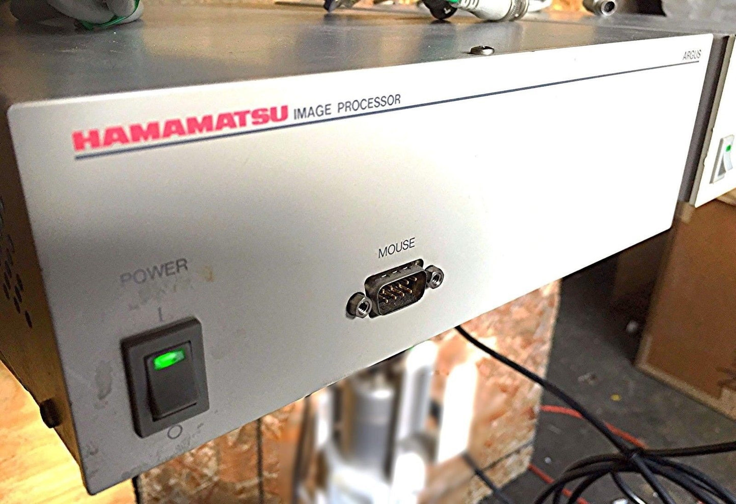 HAMAMATSU IMAGE INTENSIFIER M4314 CCD C2400 CAMERA SPECIMEN CHAMBER C5510 SYSTEM