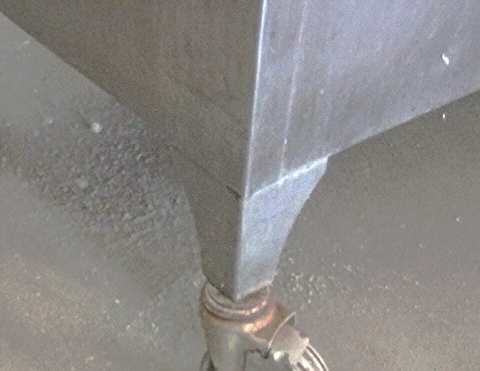 VINTAGE RARE HEAVY GAUGE STAINLESS STEEL CABINET 5Shelf Wheels 65x24x36 FREESHIP