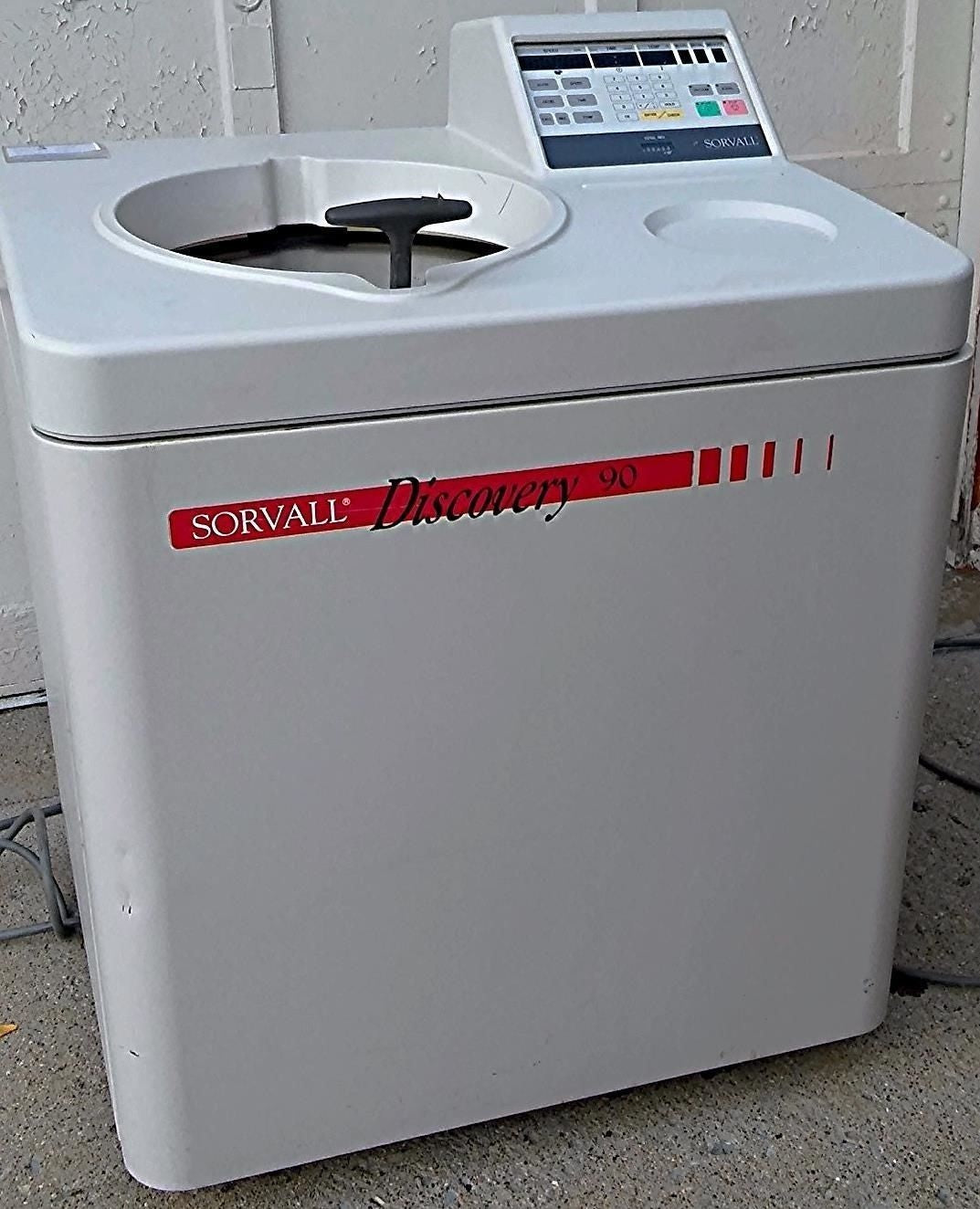 SORVALL DISCOVERY 90 FLOOR CENTRIFUGE NO ROTOR POWERSUP SPINS WATCHVIDEOFREESHIP