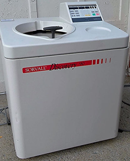 SORVALL DISCOVERY 90 FLOOR CENTRIFUGE NO ROTOR POWERSUP SPINS WATCHVIDEOFREESHIP