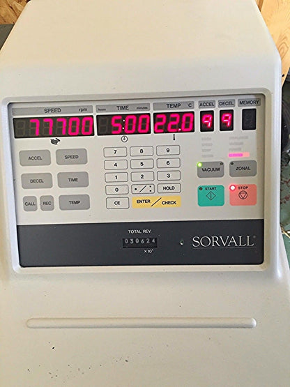 SORVALL DISCOVERY 90 FLOOR CENTRIFUGE NO ROTOR POWERSUP SPINS WATCHVIDEOFREESHIP
