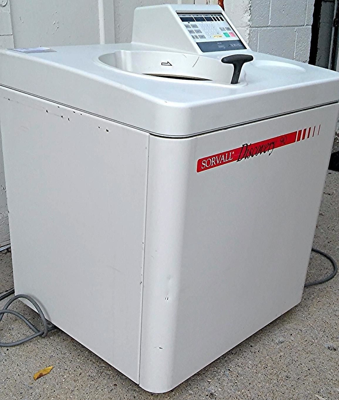 SORVALL DISCOVERY 90 FLOOR CENTRIFUGE NO ROTOR POWERSUP SPINS WATCHVIDEOFREESHIP