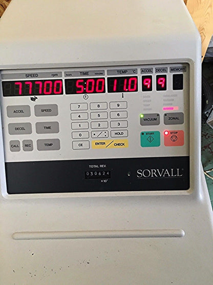 SORVALL DISCOVERY 90 FLOOR CENTRIFUGE NO ROTOR POWERSUP SPINS WATCHVIDEOFREESHIP