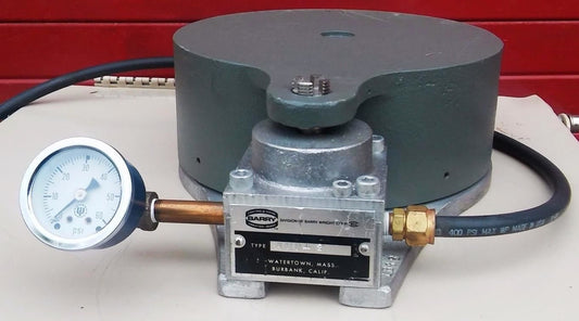 BARRY WRIGHT Type AMV-2 SERVO VALVE CONTROL NOISE VIBRATION SHOCK WORKING GREAT