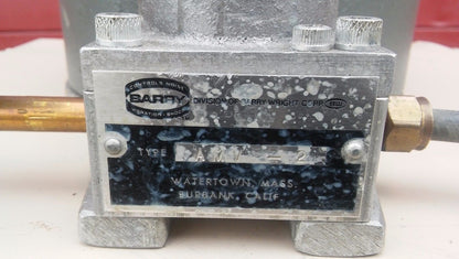 BARRY WRIGHT Type AMV-2 SERVO VALVE CONTROL NOISE VIBRATION SHOCK WORKING GREAT