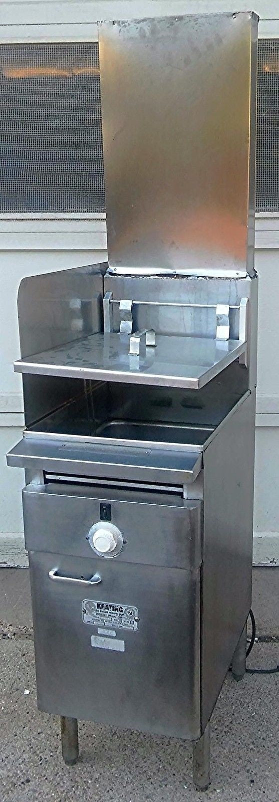 KEATING BB 14 INSTANT RECOVERY ELECTRIC DEEP FRYER 109.000 BTU FREE SHIPPING