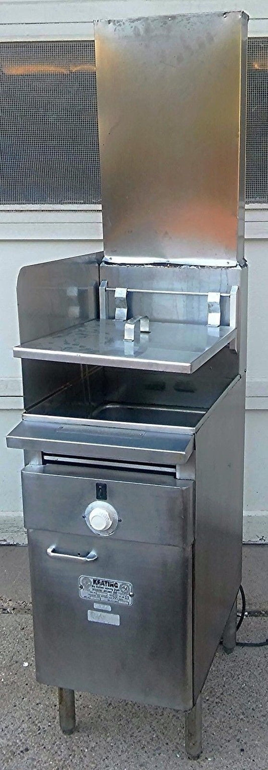 KEATING BB 14 INSTANT RECOVERY ELECTRIC DEEP FRYER 109.000 BTU FREE SHIPPING