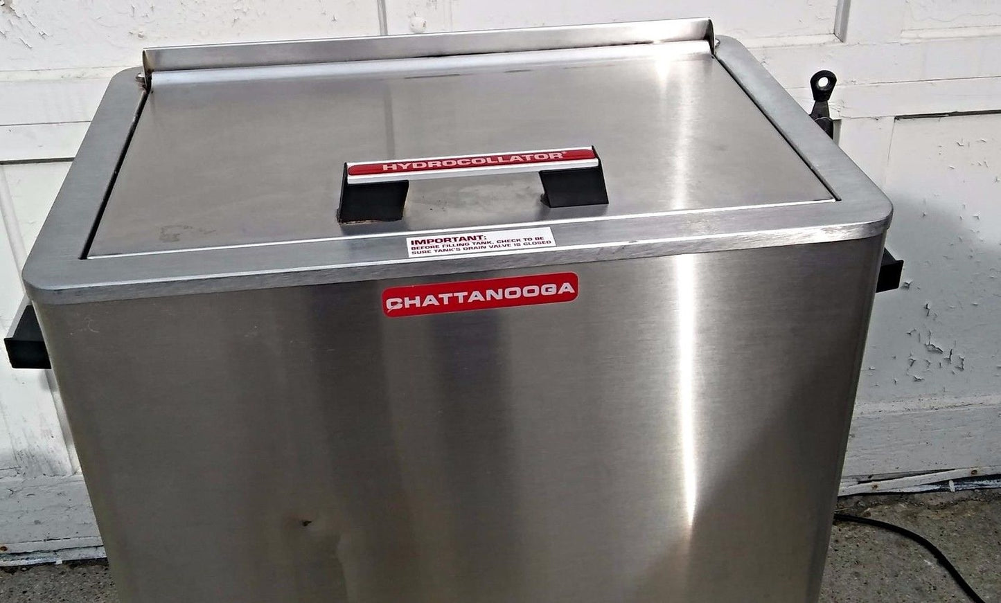 CHATTANOOGA HYDROCOLLATOR HOT PACK HEATER MODEL M2 w Pack & Tong 1000 WATTS 2402