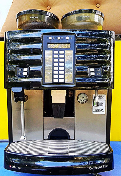 SCHAERER ART PLUS SCA1 ESPRESSO COFFEE CAPPUCCINO WATCH VIDEO