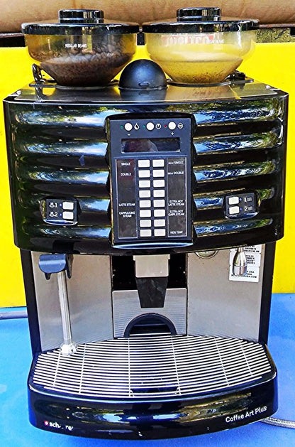 SCHAERER ART PLUS SCA1 ESPRESSO COFFEE CAPPUCCINO WATCH VIDEO