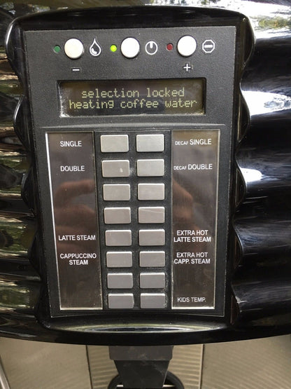 SCHAERER ART PLUS SCA1 ESPRESSO COFFEE CAPPUCCINO WATCH VIDEO