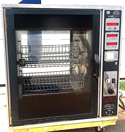 HENNY PENNY SCR-6 SURE CHEF ROTISSERIE 3PHASE KITCHEN REST GLASS CONVECTION OVEN