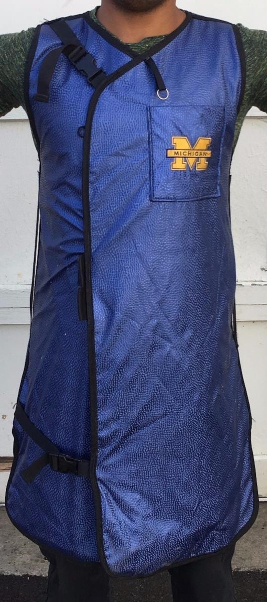 BURLINGTON MEDICAL LEAD PROTECTION XRAY APRON FEMALE X-RAY STYLE FULL WRAP