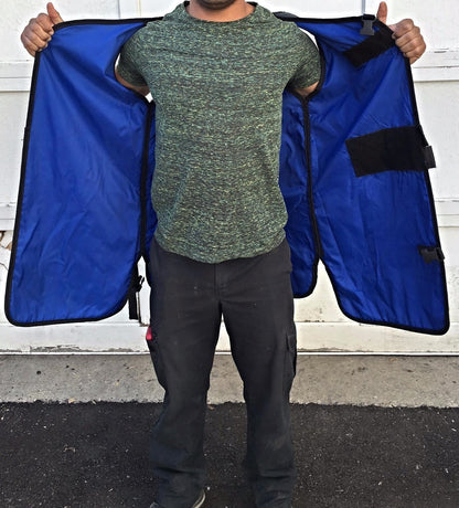 BURLINGTON MEDICAL LEAD PROTECTION XRAY APRON FEMALE X-RAY STYLE FULL WRAP