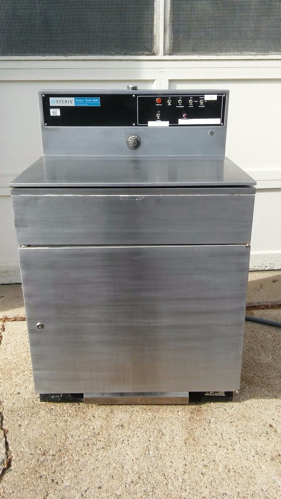 BRANSON STERIS SC-1224C ULTRASONIC CLEANER PLUS EXTRAS WORKS PERFECTLY FREE SHIP