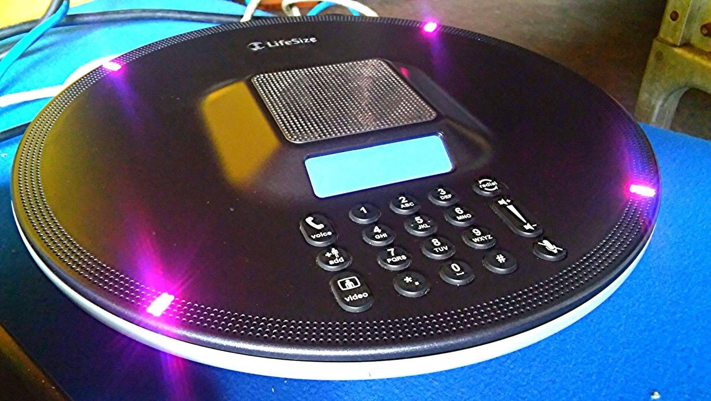 LIFESIZE PHONE CAMERA ROOM VIDEO CONFERENCE SYSTEM WORKING PERFECTLY FREE SHIP