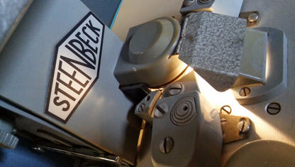 RARE VINTAGE STEENBECK 16 & 35mm EDITING TABLE WATCHVIDEO FREE SHIP SOLD AS IS