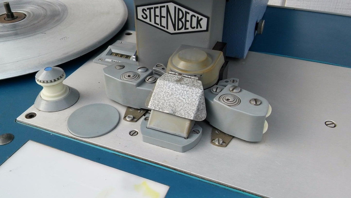 RARE VINTAGE STEENBECK 16 & 35mm EDITING TABLE WATCHVIDEO FREE SHIP SOLD AS IS