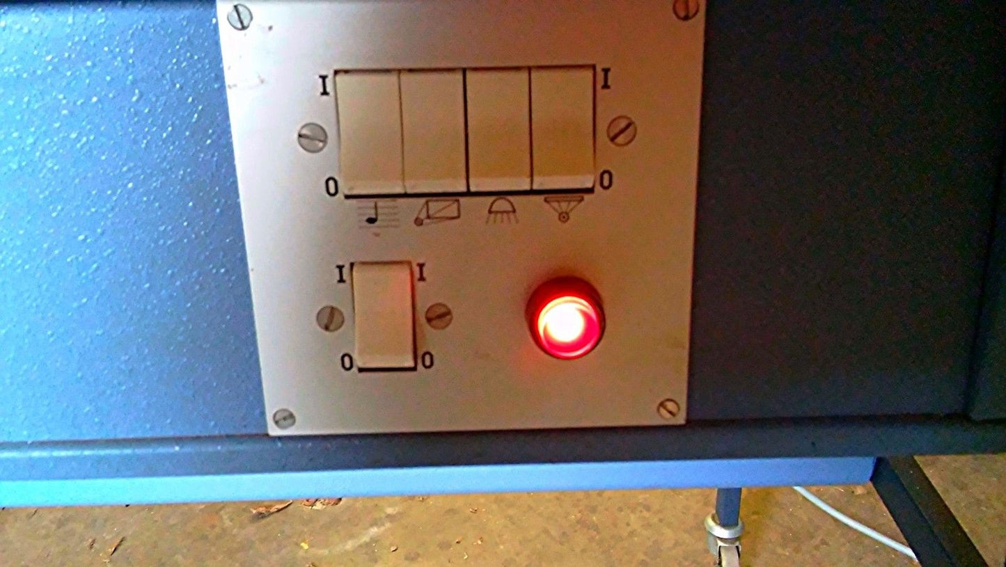 RARE VINTAGE STEENBECK 16 & 35mm EDITING TABLE WATCHVIDEO FREE SHIP SOLD AS IS