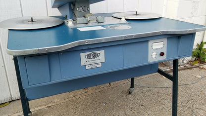 RARE VINTAGE STEENBECK 16 & 35mm EDITING TABLE WATCHVIDEO FREE SHIP SOLD AS IS