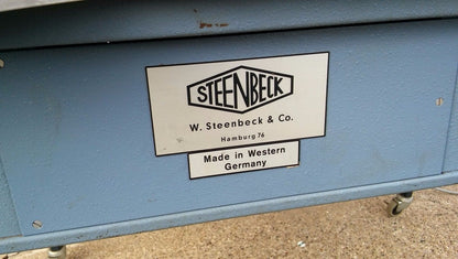 RARE VINTAGE STEENBECK 16 & 35mm EDITING TABLE WATCHVIDEO FREE SHIP SOLD AS IS