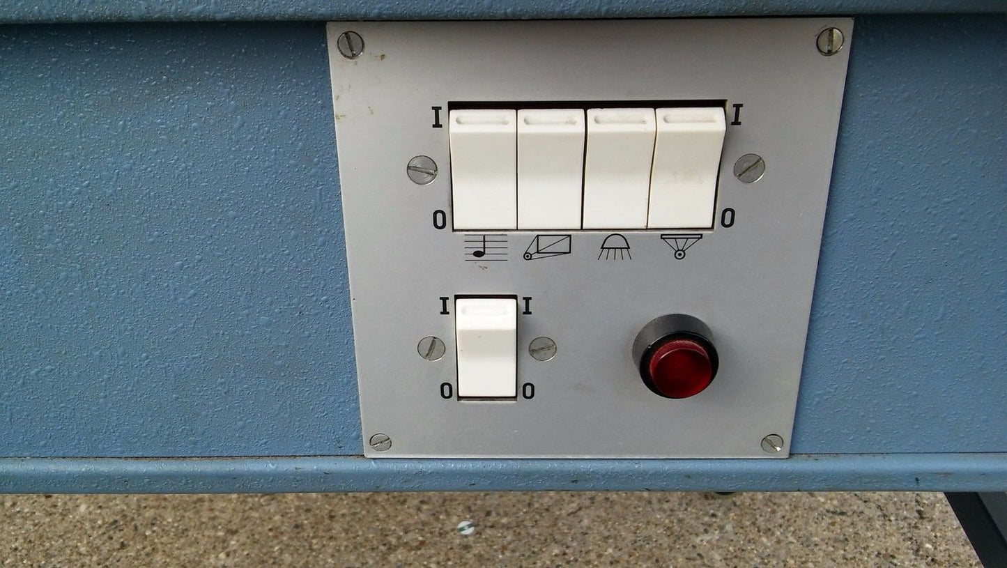 RARE VINTAGE STEENBECK 16 & 35mm EDITING TABLE WATCHVIDEO FREE SHIP SOLD AS IS