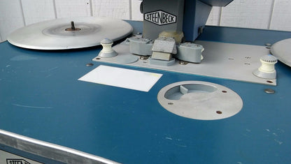 RARE VINTAGE STEENBECK 16 & 35mm EDITING TABLE WATCHVIDEO FREE SHIP SOLD AS IS