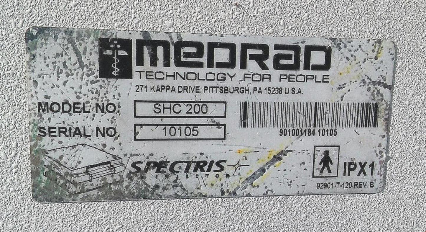 MEDRAD SPECTRIS SHC200 REMOTE CONSOLE INJECTOR BATTERY FREE SHIPPING
