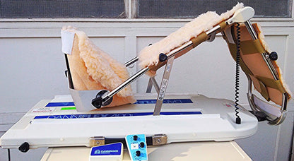 DANNINGER DANNIFLEX 400i PHYSIOTHERAPY KNEE CONTINUOUS PASSIVE MOTION WATCHVIDEO