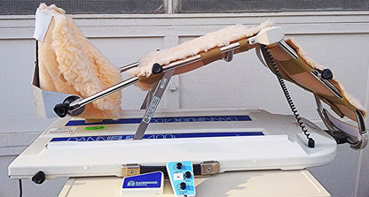 DANNINGER DANNIFLEX 400i PHYSIOTHERAPY KNEE CONTINUOUS PASSIVE MOTION WATCHVIDEO